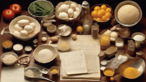 A photograph demonstrating the practical applications of mathematics in everyday life, such as measuring ingredients for cooking, calculating distances for